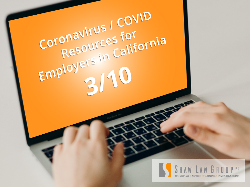 MORE Coronavirus Resources for Employers